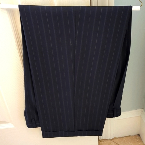 VaBene Suit, 3 Piece, Pin Striped - Picture 2 of 9